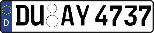 DU-AY4737