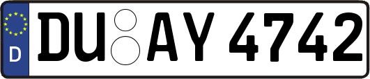 DU-AY4742