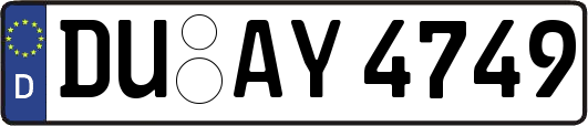 DU-AY4749