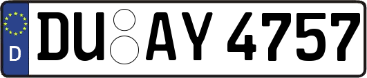 DU-AY4757