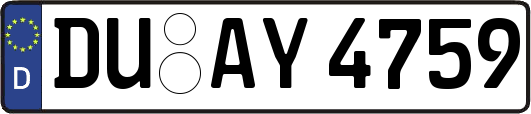 DU-AY4759