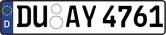 DU-AY4761