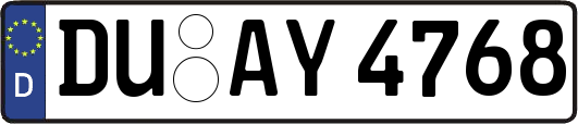 DU-AY4768