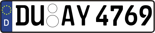 DU-AY4769