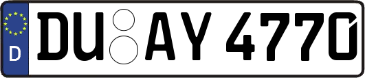 DU-AY4770