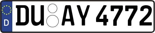 DU-AY4772