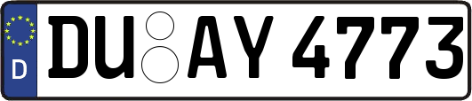 DU-AY4773