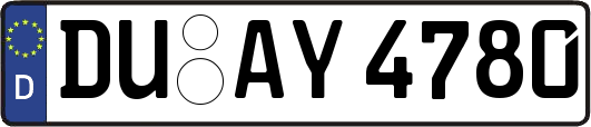 DU-AY4780