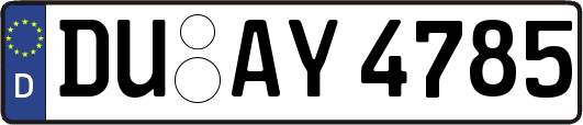 DU-AY4785