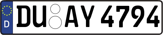 DU-AY4794