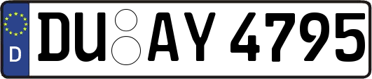 DU-AY4795