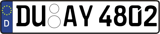 DU-AY4802