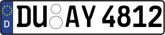 DU-AY4812