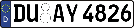 DU-AY4826