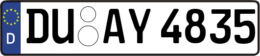 DU-AY4835