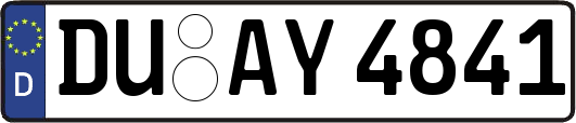 DU-AY4841