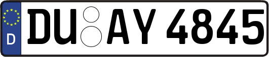 DU-AY4845