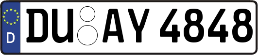 DU-AY4848