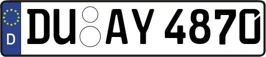 DU-AY4870