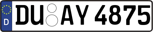 DU-AY4875