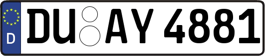 DU-AY4881
