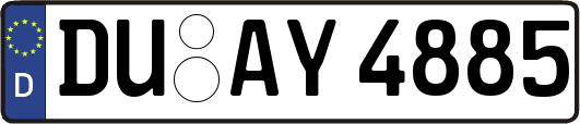 DU-AY4885