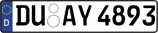 DU-AY4893