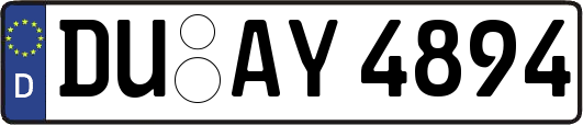 DU-AY4894