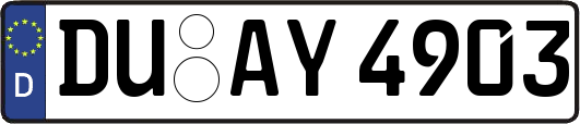 DU-AY4903