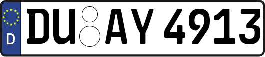 DU-AY4913