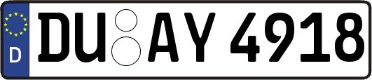 DU-AY4918