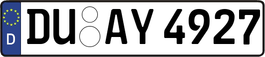 DU-AY4927