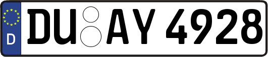 DU-AY4928