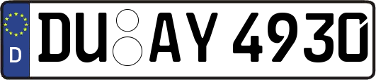DU-AY4930