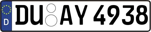 DU-AY4938