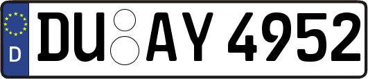DU-AY4952