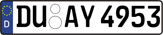 DU-AY4953