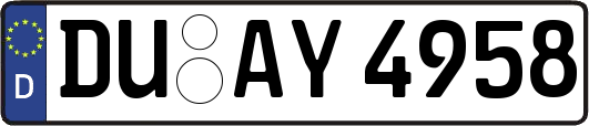 DU-AY4958