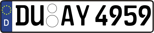 DU-AY4959
