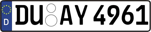 DU-AY4961