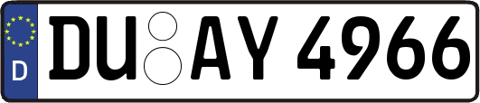 DU-AY4966