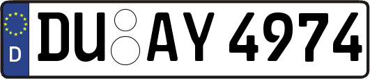 DU-AY4974