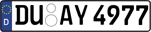 DU-AY4977