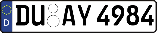 DU-AY4984