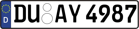 DU-AY4987