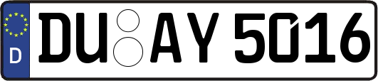 DU-AY5016