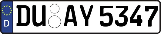 DU-AY5347
