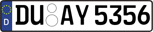 DU-AY5356