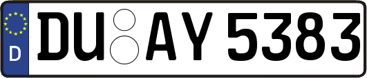 DU-AY5383