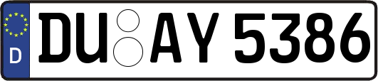 DU-AY5386